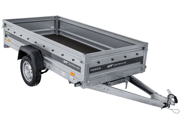Autotransportanhänger auf Federn 264×125 UNITRAILER FORCE 264/R KIPP-Neu