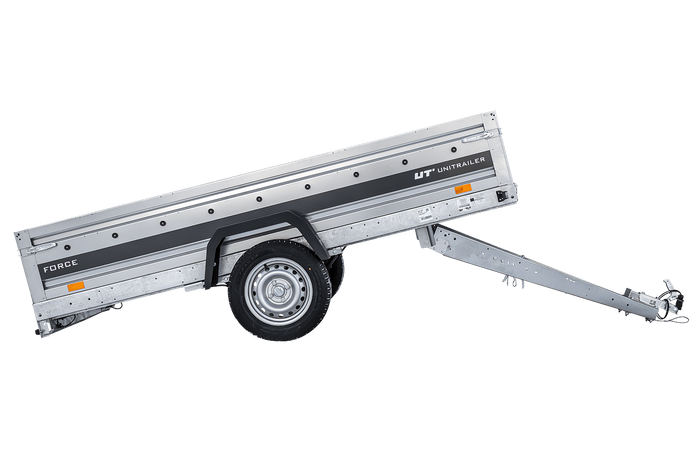 Autotransportanhänger auf Federn 264×125 UNITRAILER FORCE 264/R KIPP-Neu