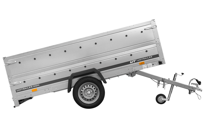 B Führerschein Anhänger GARDEN TRAILER 264 KIPP mit Bordwandaufsatz und Stützrad-Neu