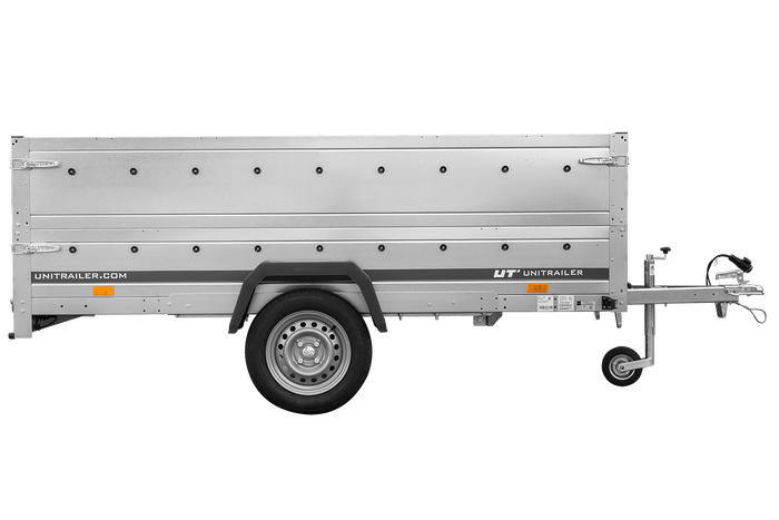 B Führerschein Anhänger GARDEN TRAILER 264 KIPP mit Bordwandaufsatz und Stützrad-Neu