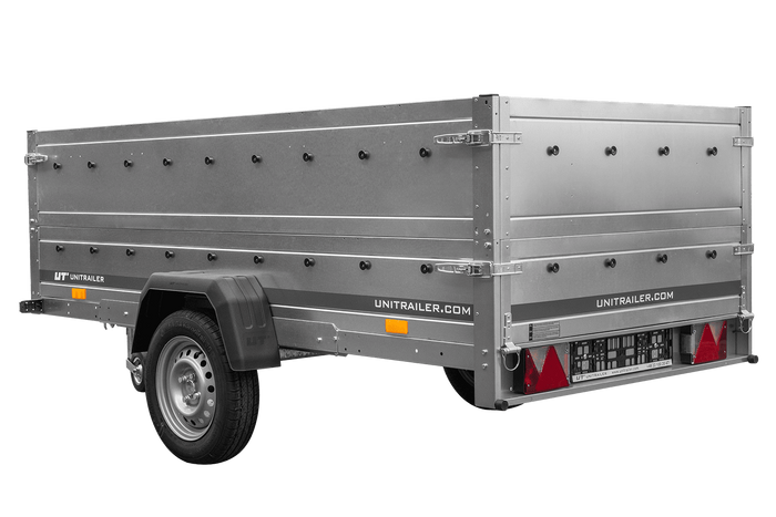B Führerschein Anhänger GARDEN TRAILER 264 KIPP mit Bordwandaufsatz und Stützrad-Neu