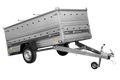 Einachsanhänger 264×125 UNITRAILER FORCE 264 KIPP mit BIS-Seitenwänden und Aluminiumabdeckung-Neu