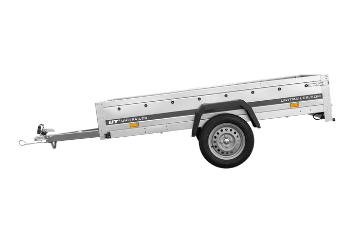 Einachsanhänger Unitrailer Garden Trailer 230 FD 230 x 125 cm mit Starrdeichsel 750 KG-Neu