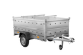 Einachsiger Anhänger 230×125 UNITRAILER GARDEN 230 KIPP mit Bordwandaufsatz und Aludeckel-Neu