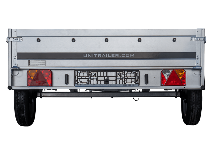 Einachsiger PKW-Anhänger 264×150 UNITRAILER GARDEN 265 KIPP-Neu