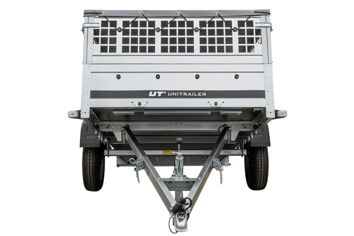 GARDEN TRAILER 264 KIPP mit Gitteraufsatz, Flachplane und Stützrad-Neu