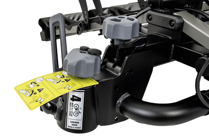 Inter Pack New Spider 4 – Anhängerkupplungs-Fahrradträger für 4 Fahrräder-Neu
