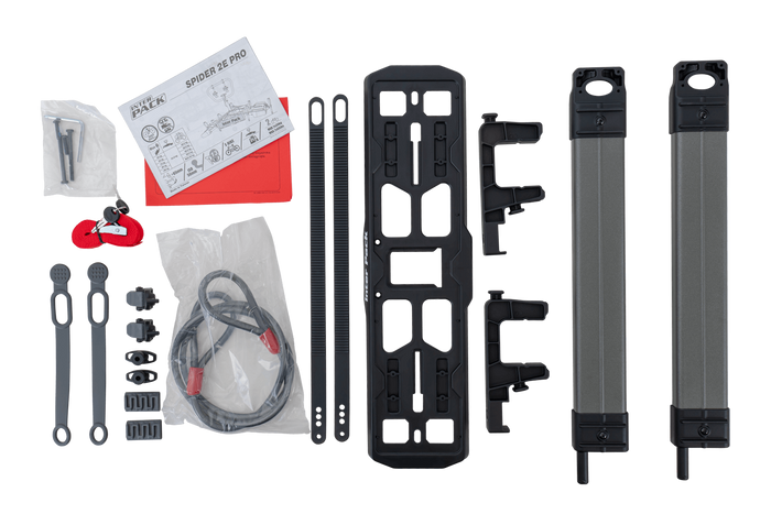 Inter Pack Spider 2E PRO – Anhängerkupplungs-Fahrradträger für 2 Elektrofahrräder-Neu