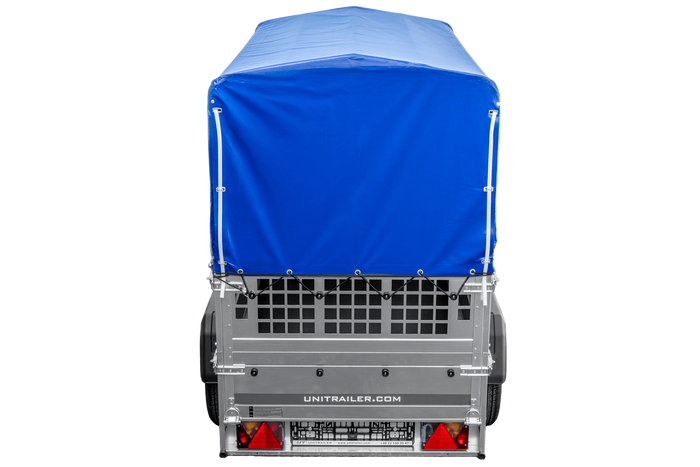 Kipp Anhänger Garden Trailer 200 KIPP mit Laubgitteraufsatz, Hochplane, Hochspriegel und Stützrad-Neu