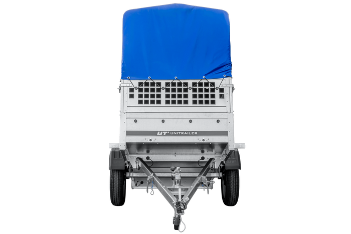 Kipp Anhänger Garden Trailer 200 KIPP mit Laubgitteraufsatz, Hochplane, Hochspriegel und Stützrad-Neu