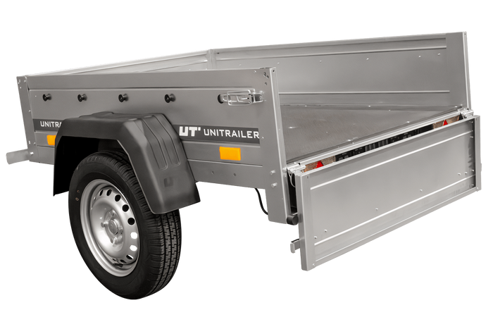 Kleiner Anhänger Garden Trailer 150 KIPP 150×106 cm 750kg-Neu