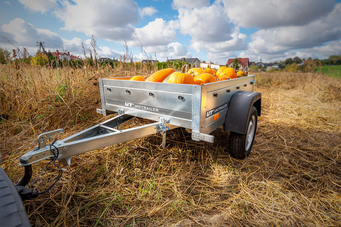 Kleiner Anhänger Garden Trailer 150 KIPP 150×106 cm 750kg-Neu