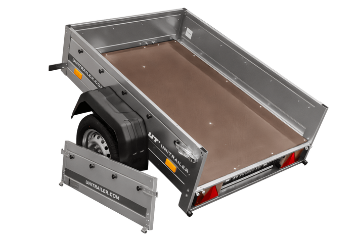 Kleiner Anhänger Garden Trailer 150 KIPP 150×106 cm 750kg-Neu
