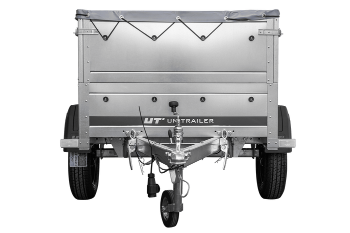 Neu Anhänger GARDEN TRAILER 150 KIPP mit zusätzlichen Bordwänden, Stützrad und Flachplane-Neu