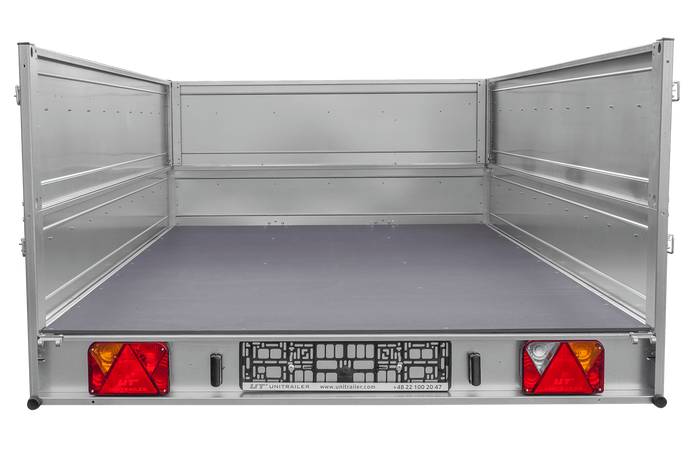 PKW-Anhänger 264×150 UNITRAILER GARDEN 265 KIPP mit dem Bordwandaufsatz-Neu