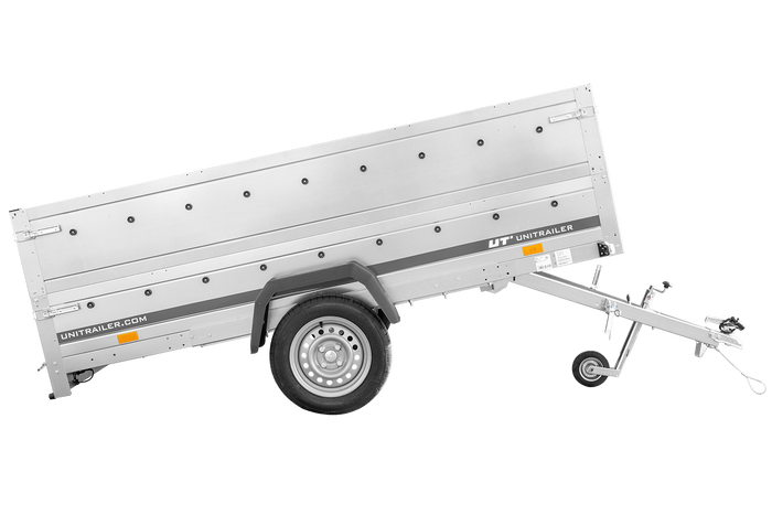 PKW-Anhänger 264×150 UNITRAILER GARDEN 265 KIPP mit dem Bordwandaufsatz-Neu
