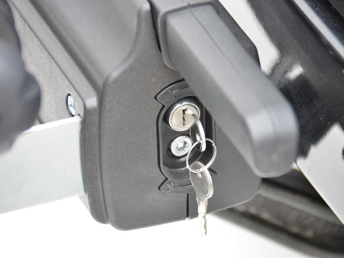Peruzzo Parma 3 – Anhängerkupplungs-Fahrradträger für 3 Fahrräder (schwarz)-Neu