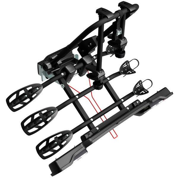 Peruzzo Parma 3 – Anhängerkupplungs-Fahrradträger für 3 Fahrräder (schwarz)-Neu