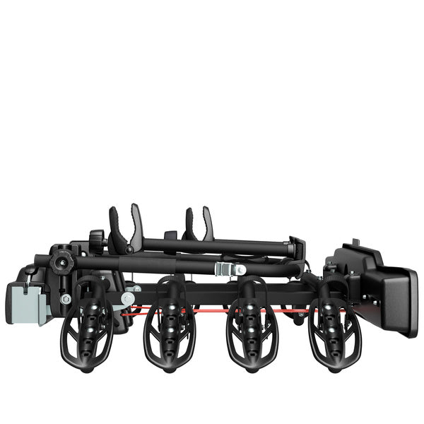 Peruzzo Parma 4 – Anhängerkupplungs-Fahrradträger für 4 Fahrräder (schwarz)-Neu