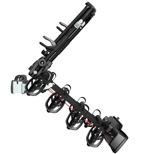 Peruzzo Parma 4 – Anhängerkupplungs-Fahrradträger für 4 Fahrräder (schwarz)-Neu