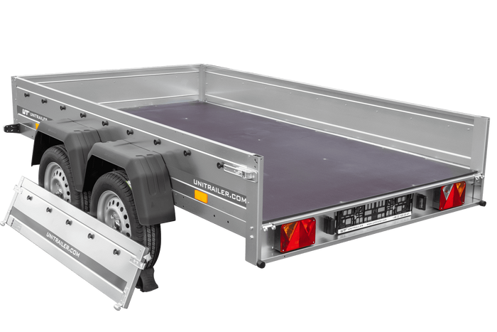 Zweiachsanhänger 264×150 UNITRAILER GARDEN 265/2 KIPP-Neu